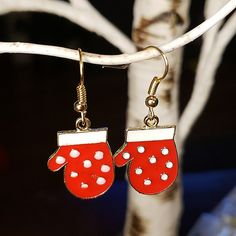 Festive Christmas Hook Earrings Are Absolutely Adorable!!! Perfect For Stocking Stuffer ! 1 For $6 2 For $10 Mix Match Is Ok. Please Send Me A Message Of Your Choice So I Could Create A New Listing For You. Check Out My Other Listings For Other Theme Options. Fast Shipping. Ship On Same Day Or Next Business Day Happy Shopping! Christmas Mittens, Queen Earrings, Marcasite Earrings, Navy Blue Flowers, Gold Statement Earrings, Solid Gold Earrings, Fish Hook Earrings, Bar Earrings, Pearl Stud Earrings