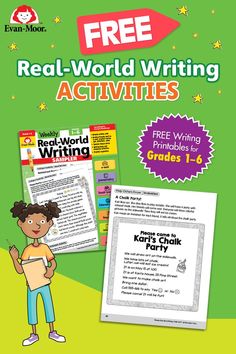 the free real world writing activities book