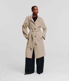 Wool Coat With Self Belt For Workwear, Long Wool Coat With Self Belt For Work, Modern Belted Wool Coat For Work, Fall Wool Coat With Self Belt For Work, Classic Wool Coat With Self Belt For Work, Chic Wool Belted Pea Coat, Timeless Dress, Coat For Women, Blouse Jeans