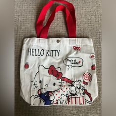 Perfect For Makeup, Brush Etc New And Sealed Approximately “6” - “8” Hello Kitty Bags, Tapestry Pink, Hello Kitty Purse, Tapestry Handbags, Hello Kitty Keychain, Travel Bag Set, Grey Tote Bags, Kitty Cafe, Hello Kitty Bag