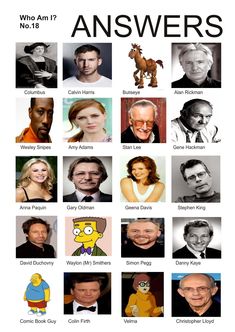 the simpsons characters are shown in this funny poster, which shows them all different facial expressions