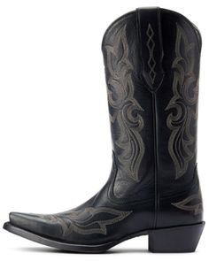 Ariat Women's Jennings StretchFit Western Boots - Snip Toe, Black Ariat Women, Modern Cowgirl, Leather Hide, Get Directions, Western Boots, Full Grain Leather, Fashion Inspo Outfits, Fashion Inspo, Boots