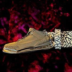 This Is A Rare Authentic Air Jordan Retro 3 Elephant Print Genuine Leather Vintage Purchased Over 20 Years Ago. Lightly Used. Excellent Must Have For Any Serious Collector. Air Jordan Retro 3, Jordan Retro 3, Retro 3, Air Jordan Retro, Vintage Air, Air Jordans Retro, Elephant Print, Accessories Vintage, Jordan Retro