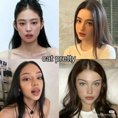 Cat Face Makeup, Makeup Looks Everyday, J Makeup, Preppy Chic Outfits, Acne Makeup, Brown Skin Makeup, Longer Eyelashes