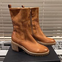 Brand New In Box, No Tags. Beautiful Tan Boots Size 37; Purchased At Anthropologie D Tan, Tan Boots, Bootie Boots, Anthropologie, Ankle Boots, Women Shoes, Brand New, Boots, Tags