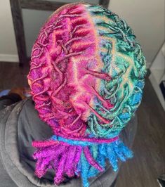 Dread Color Ideas Locs, Loc Retwist Styles, Loc Color Ideas