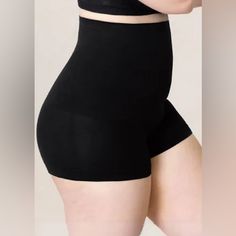 Shapermint Essentials Shaping Boyshort - Black / L Black Seamless Mid-thigh Shorts, Black High Waist Shapewear Shorts, Black Shapewear Shorts Mid-thigh Length, High Waist Seamless Black Shorts, High-waisted Shapewear Shorts, High-waist Seamless Black Shorts, Black High Waist Seamless Shorts, Black Seamless High-waisted Shorts, Black Seamless High Waist Shorts