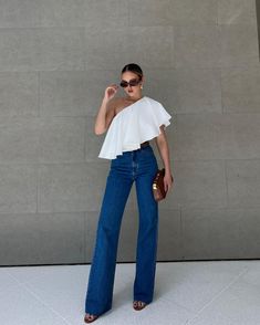 12 Hermosas Ideas De Outfits Elegantes Juveniles Que Debes De Probar Este 2024 - Casual Jeans Outfit Summer, Corporate Baddie Outfits, Corporate Baddie, Outfit Elegantes, Chique Outfit, Looks Chic, Professional Outfits, Casual Summer Outfits, Outfit Casual