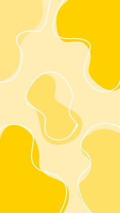 an abstract yellow and white background with wavy lines