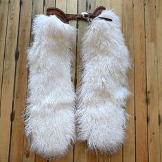 Angora Wooly Chaps view of front Wooly Chaps, Angora Goat, Angora Goats, Boot Pulls, Cowboy Art, Hand Tooled Leather, Kids Outerwear, Pull On Boots, Kids Boots