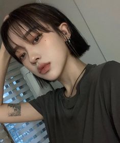 Short Hair Tomboy, Asian Short Hair, Haircut Inspiration, Shot Hair Styles, Girl Short Hair, Short Hair Haircuts, Hair Inspiration Color, Cut My Hair, Hair Inspo Color