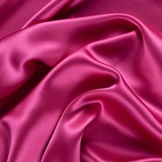 Beetroot Stretch Silk Charmeuse Mood Fabrics, Everything Pink, Silk Charmeuse, Purple Aesthetic, Pink Silk, Rose Color, Free Sewing, Fashion Fabric, Pink Aesthetic