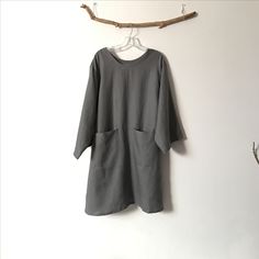 hidden pockets linen dress Linen Dress, Tulum, Custom Orders, Bell Sleeve Top, Ships, Womens Dresses, Women's Top, Dresses