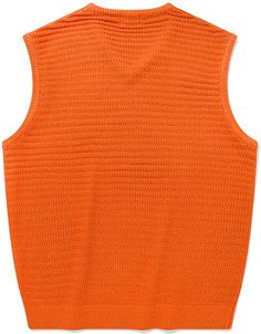 Functional Cotton Vest For Spring, Spring Functional Cotton Vest, Casual Spring Vest For Outdoor Activities, Casual Summer Vest For Outdoor Activities, Trendy Sleeveless Vest For Outdoor, Casual Orange Sleeveless Sweater Vest, Spring Orange Cotton Vest, Casual Orange Cotton Vest, Winter Orange Sleeveless Vest