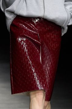 Red Runway, Leather Trend, Gucci Spring, Casual Wear Dress, Spring Summer 2024, Red Outfit, Winter Fashion Outfits, Cherry Red