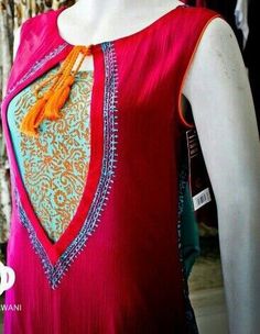 Neck design for kurti Neck Design For Kurti, Design For Kurti, Suit Neck, Gala Design, Kurta Patterns, Salwar Pattern, Kurti Patterns