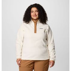 A fresh look for our bestselling Benton Springs collection with an adjustable neckline and the plush, lightweight fleece fans love. Pullover Fleece, Cute Everyday Outfits, Fresh Look, Holiday Deals, Pullover Jacket, Columbia Sportswear, Spring Collection, Plus Size Tops, Get Up