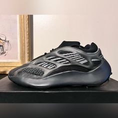 Yeezy Boost 700 V3 Alvah 9/10 Good Wearable Condition. No Box, Ask Any Questions. Men Size 10 Modern Black Running Shoes With Vented Sides, Adidas Black Sneakers With Air Cushioning, Black Adidas Sneakers With Vented Sides, Adidas Black Sneakers With Vented Sides, Yeezy 350 V2 Black, Mens Adidas, Yeezy Boost, Adidas Yeezy Boost, Adidas Yeezy