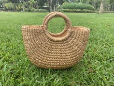 Casual Natural Fiber Bag For Picnic, Casual Natural Fiber Straw Bag For Picnic, Bohemian Handmade Bags For Picnic, Handmade Bohemian Bags For Picnic, Casual Handwoven Picnic Bag, Eco-friendly Natural Color Bag For Picnic, Natural Fiber Bags For Picnic, Eco-friendly Natural Bags For Picnic, Eco-friendly Natural Color Picnic Bag