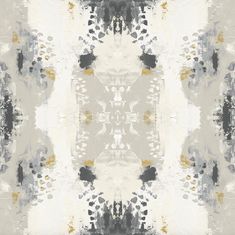 an abstract design with black, white and gold colors on a gray background that is very similar to the same color scheme