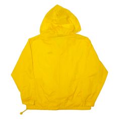 Item is in used condition. Item has subtle marks throughout. . >Size: XS >Armpit To Armpit: 24" >Armpit To Cuff: 20" >Collar To Hem: 26" Solid Hooded Jacket With Detachable Hood For Sports, Casual Solid Color Raincoat For Streetwear, Solid Windbreaker With Drawstring Hood For Sports, Hooded Solid Outerwear For Sports, Sporty Streetwear Raincoat With Adjustable Hood, Solid Hooded Raincoat For Sports, Sporty Raincoat With Adjustable Hood For Streetwear, Solid Hooded Windbreaker With Drawstring, Solid Color Hooded Raincoat For Sports