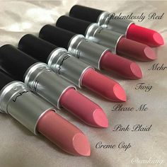 Mac Makeup Lipstick, Best Lipstick Color, Mac Lipsticks, Perfect Lipstick, Lipstick Kit, Beauty Corner