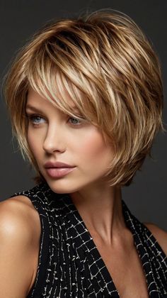 🌺 Modern Short Layered Haircuts Short Layered Haircuts Inspiration 🔮 Layered Haircuts Short, Haircuts Inspiration, Short Layered, Haircut Inspiration, Short Layered Haircuts, Short Layers, Haircuts Short, Silky Hair, Layered Haircuts