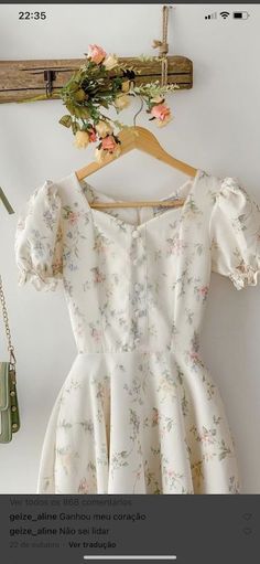 Jane Austen Style Dresses, Spring Fits, Stylish Dresses For Girls, Vestidos Vintage, Classy Dress, Modest Outfits, Primavera Estate, Sewing Ideas