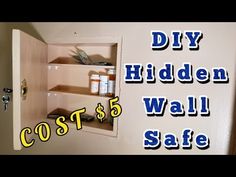 the hidden wall safe is $ 5 95 and has five bottles in it for sale