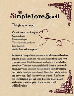 White Magic Spells, Spells For Beginners, Easy Spells, Magic Spell Book