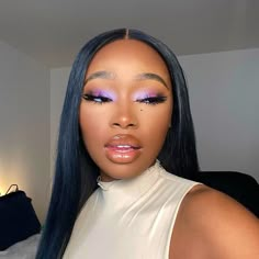 Uche Natori, Natural Glam Makeup, Carnival Makeup, Makeup Looks To Try, Eye Makeup Styles, Pretty Makeup Looks, Dramatic Makeup