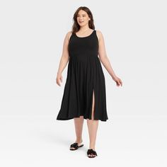 Stretch Midi Dress For Brunch, Stretch Mid-length Maxi Dress For Summer, Spring Black Maxi Dress For Loungewear, Black Maxi Dress For Spring Loungewear, Stretch Midi Dress For Summer, Stretch Summer Midi Dress, Solid Stretch Midi Dress For Loungewear, Stretch Midi Dress For Summer Daywear, Summer Stretch Midi Dress For Daywear