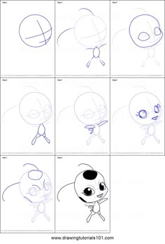 how to draw cartoon characters from the animated movie, bendo's drawing skills