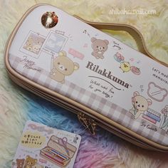 A stylish pen pouch featuring cute designs of San-X characters! Available in two styles: Rilakkuma or Sumikko Gurashi. Approximate Dimensions: 110mm x 240mm x 40mm Material: Synthetic leather Brand: San-X Designed in and imported from Japan Made in China *Please note: actual colors may vary due to difference in computer monitor settings.* Happy School, Stylish Pens, School Pens, Sumikko Gurashi, Pen Pouch, Rilakkuma, Synthetic Leather, Computer Monitor, Cute Designs