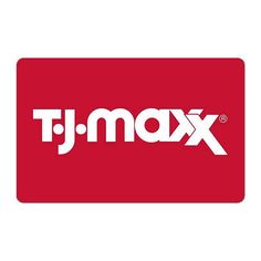 the t - max logo is shown on a red square sticker with white letters