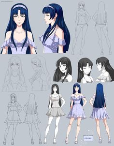 Animal Blueprint, Inuyasha And Kagome, Character Turnaround, Half Demon, Classic Anime, Character Model Sheet, Model Sheet, Anime Drawings Tutorials, Character Sheet