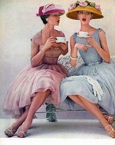 :) Tea Party Hats, Victoria Secrets, Vestidos Vintage, Moda Vintage, 가을 패션, Vintage Love