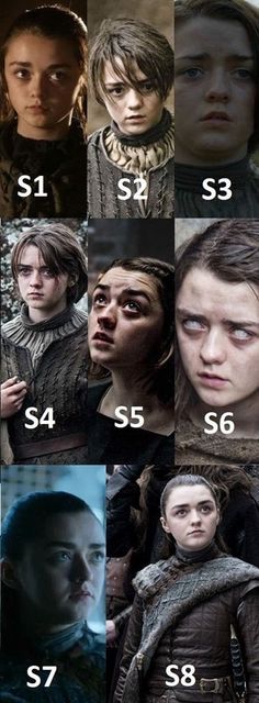 game of thrones characters with the same number of heads and numbers on their faces