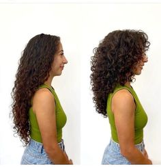 V Haircut For Curly Hair, V Shaped Haircut With Layers Curly Hair, Curly Hair Layers Short Shoulder Length, Mid Length Curly Haircuts For Women, Layered Haircuts For Long Curly Hair, Layers In Curly Hair Natural Curls, Curly Hair Haircut Women, 3b Haircuts Curly Hair, Curly Haircut Middle Part