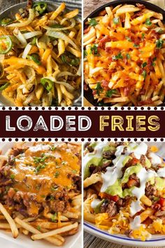 easy dinner ideas easy French Fries Nachos Recipe, Pizza Loaded Fries, Cheddar Cheese Fries, French Fries Bowl, Sweet Chilli Fries, Loaded Burger Fries, Cheesy French Fries Recipe, Cajun Loaded Fries, Halloween French Fries Ideas