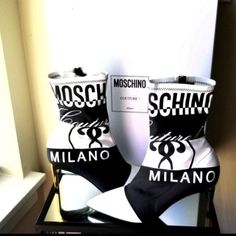 Nwt In Box,Never Worn,Mint Condition,Authentic Moschino Women's Boots,100%Genuine Leather Leather,Logo Print,Sd Zipper Closure,100%Genuine Leather Insoles,3"Heels,Sz 6,Dress Up Or Down,Super!!! Cute,Originally $975 Selling For $935,Or Best Offer : ) Trendy White Evening Boots, Trendy White Boots For Formal Occasions, Luxury White Formal Boots, Luxury White Party Boots, Designer White Boots With Round Toe, Designer Fitted White Boots, Designer White Round Toe Boots, Designer High Heel White Boots, Designer White Pointed Toe Boots