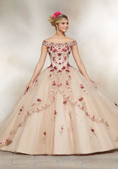 Floral Quinceanera Dress, Mori Lee Quinceanera Dresses, Mexican Quinceanera Dresses, Quinceñera Dresses, Pretty Quinceanera Dresses, Quince Dress, Quinceanera Dress, Mori Lee, Ball Gown Skirt