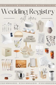 BEST Wedding Registry Ideas for Couples Living Together!! Need help coming up with gifts to add to your wedding registry!? We've got you covered! Here are our top wedding registry ideas from Amazon, Crate and Barrel and Target that will elevate your home! From luxurious bath towels and coupe wine glasses to gorgeous flatware and ceramic cookware, these are all the items you need to start your newly married life together! Wedding Registry Ideas Unique, Gift Ideas For Newly Weds Couple, Non Kitchen Wedding Registry Items, Housewarming Registry, Things To Put On Registry Wedding, Wedding Registry For Established Couple