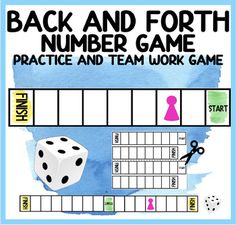 back and forth number game practice and team work for beginners to learn how to play