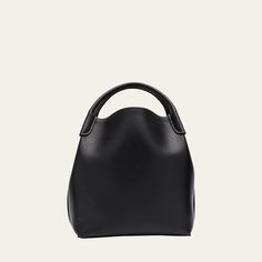 Loro Piana "Bale" bag in leather  Two carry handles  Adjustable, detachable strap  Contrast stitching  Logo accent  Wipe clean Made in Italy Eyeglass Jewelry, Travel Scarf, Large Leather Bag, Mid Heel Shoes, Loro Piana, Cleanser And Toner, Platform Pumps, Handbag Shopping, Small Accessories