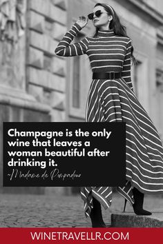 Champagne is the only wine that leaves a woman beautiful after drinking it. ~ Madame de Pompadour. winetravellr.com Best Champagne, Napoleon Bonaparte, Gold Champagne, The Royal Family, Winston Churchill