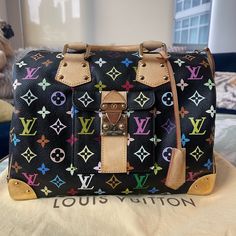 Rare Louis Vuitton X Murakami Speedy 30 Overall Amazing Vintage Condition. Minor Water Spots On Vachetta And Light Scratching On Hardware. Due To Condition Price Is Quite Firm. Luxury Multicolor Satchel For Travel, Designer Multicolor Monogram Canvas Bag, Luxury Multicolor Satchel For Shopping, Designer Multicolor Satchel For Travel, Multicolor Rectangular Monogram Canvas Bag, Luxury Multicolor Shoulder Bag With Top Carry Handle, Designer Multicolor Satchel With Top Carry Handle, Designer Multicolor Travel Bags, Luxury Multicolor Travel Bags