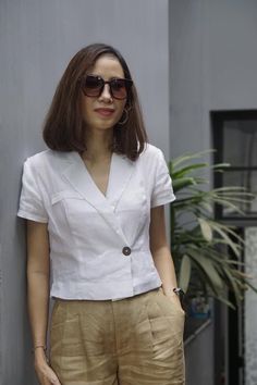 Female Shirt Designs, Business Casual Winter Outfits, Classic Winter Outfits, Linen Summer Outfits, Business Casual Outfits Winter, Outfits For Women Over 50, Winter Outfits For Women, Cotton Tops Designs