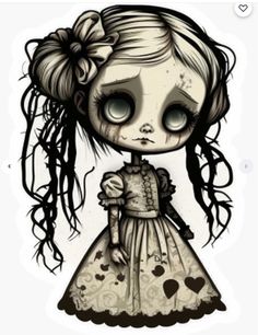 Halloween Pictures To Draw, Voodoo Doll Tattoo, Disney Sleeve Tattoos, Disney Sleeve, Framed Tattoo, Doll Tattoo, Tim Burton Art, Dark Art Tattoo, Easy Drawings Sketches