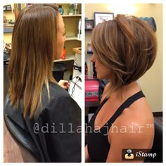 Justin Dillaha @dillahajhair Instagram photos | Websta (Webstagram) Medium Bob Hairstyles, Side Bangs, Hair Color And Cut, Short Bob Hairstyles, Hair Dos, Cute Hair